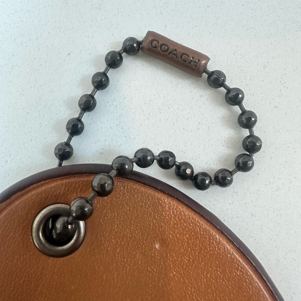 Coach x Keith Haring Limited Edition Leather Heart Charm - Picture 4 of 5